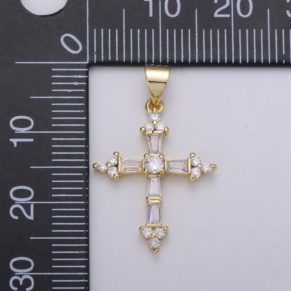 Cubic Cross Pendant