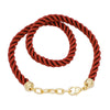 24K Gold Filled Twisted Braided Cord Chain Necklace- 14.5"