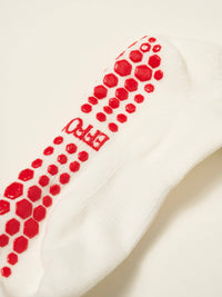 Heart Duo Ruffle Pilates Socks