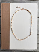 Ivory Paracord & CZ Tennis Necklace