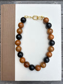 Beaded Color Gumball Statement Necklace
