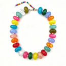 Bentley Chunky Beaded Necklace in Multi