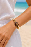 Tiger Eye Gemstone Beaded Bracelet