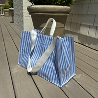 Covered School Tie Fabric Market Bag