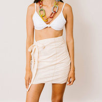 Ivory Shell Marina Sarong