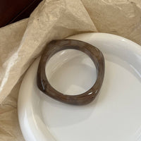 Geometric Polygon Irregular Acrylic Bracelets