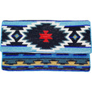 IRIS GEOMETRIC CRYSTAL BEADED CLUTCH
