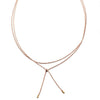 Lariat Cord Necklace