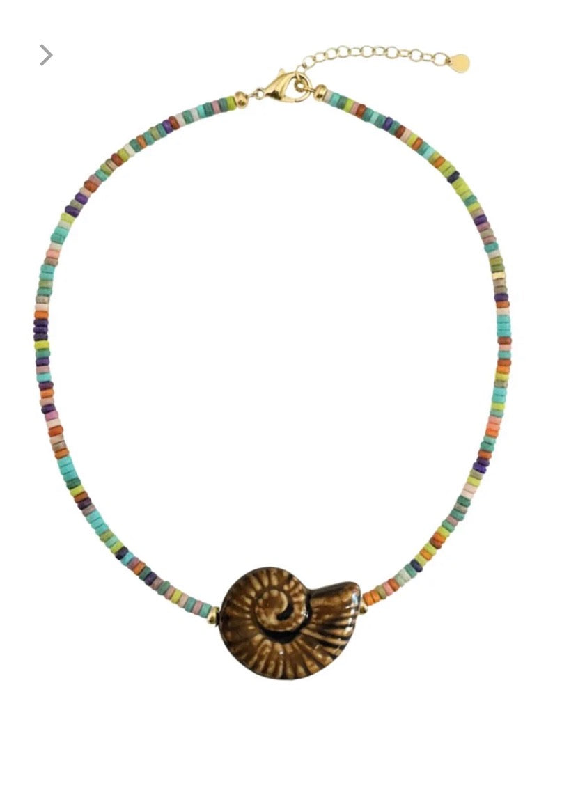 Solana Shell Necklace