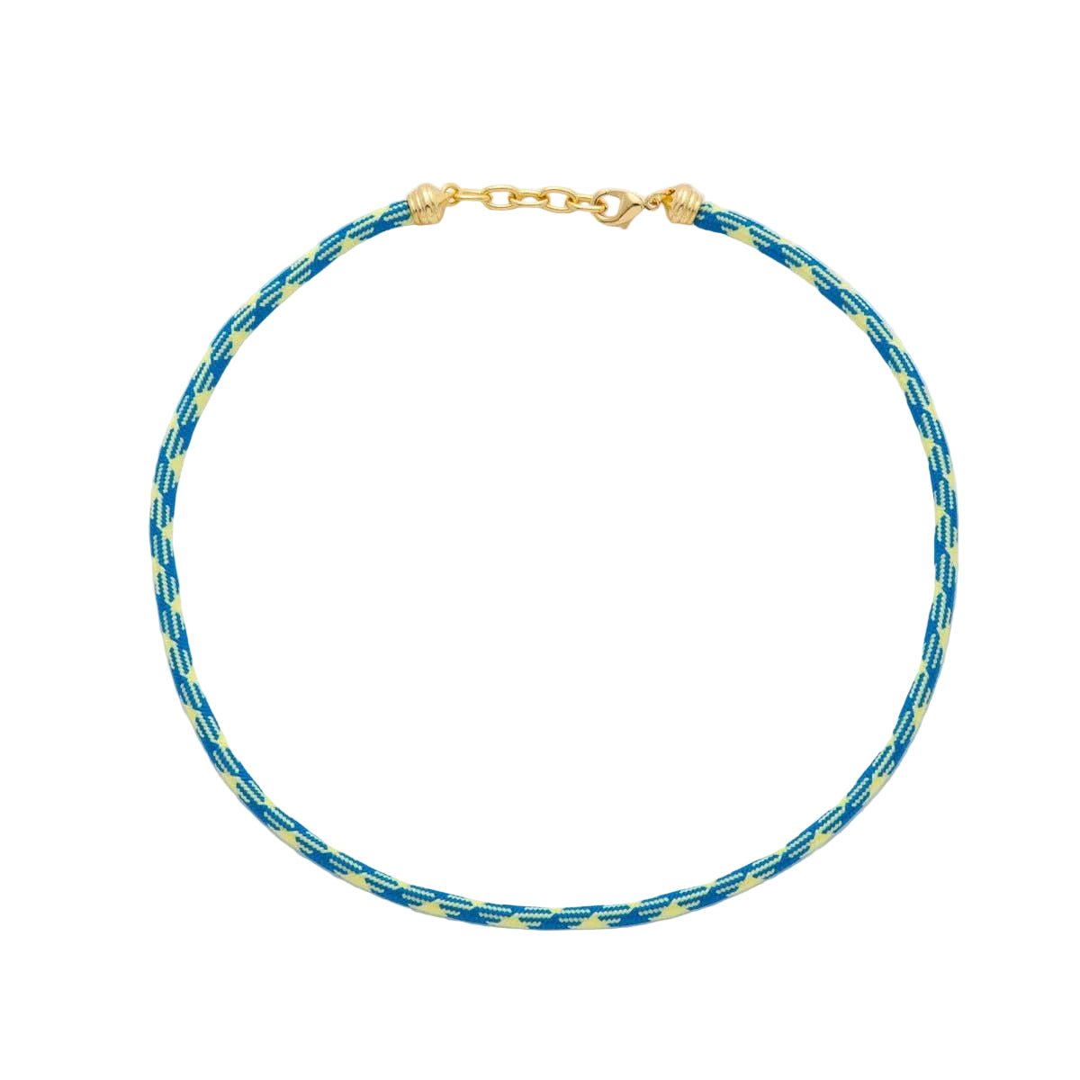 New Color 24K Gold Filled Cotton Cord Necklace