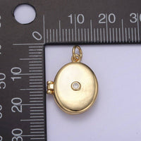 Classic Gold Filled Oval Locket Photo Locket