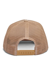 Yall Trucker Hat in Tan