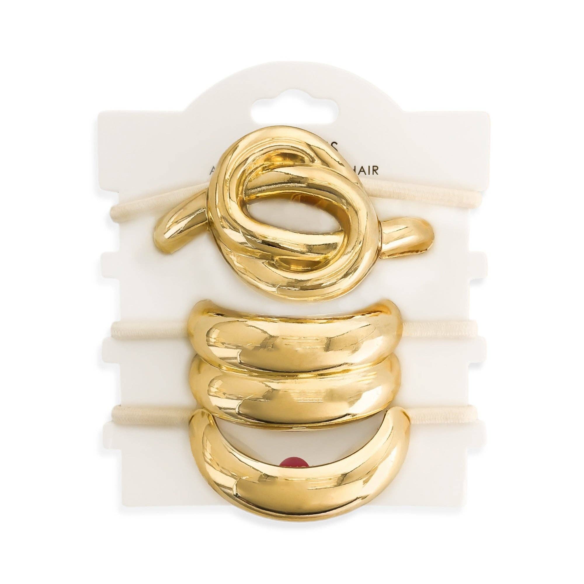 Statement Hair Tie Cuff Set