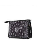 Bandana Print Pouch - Beau Black