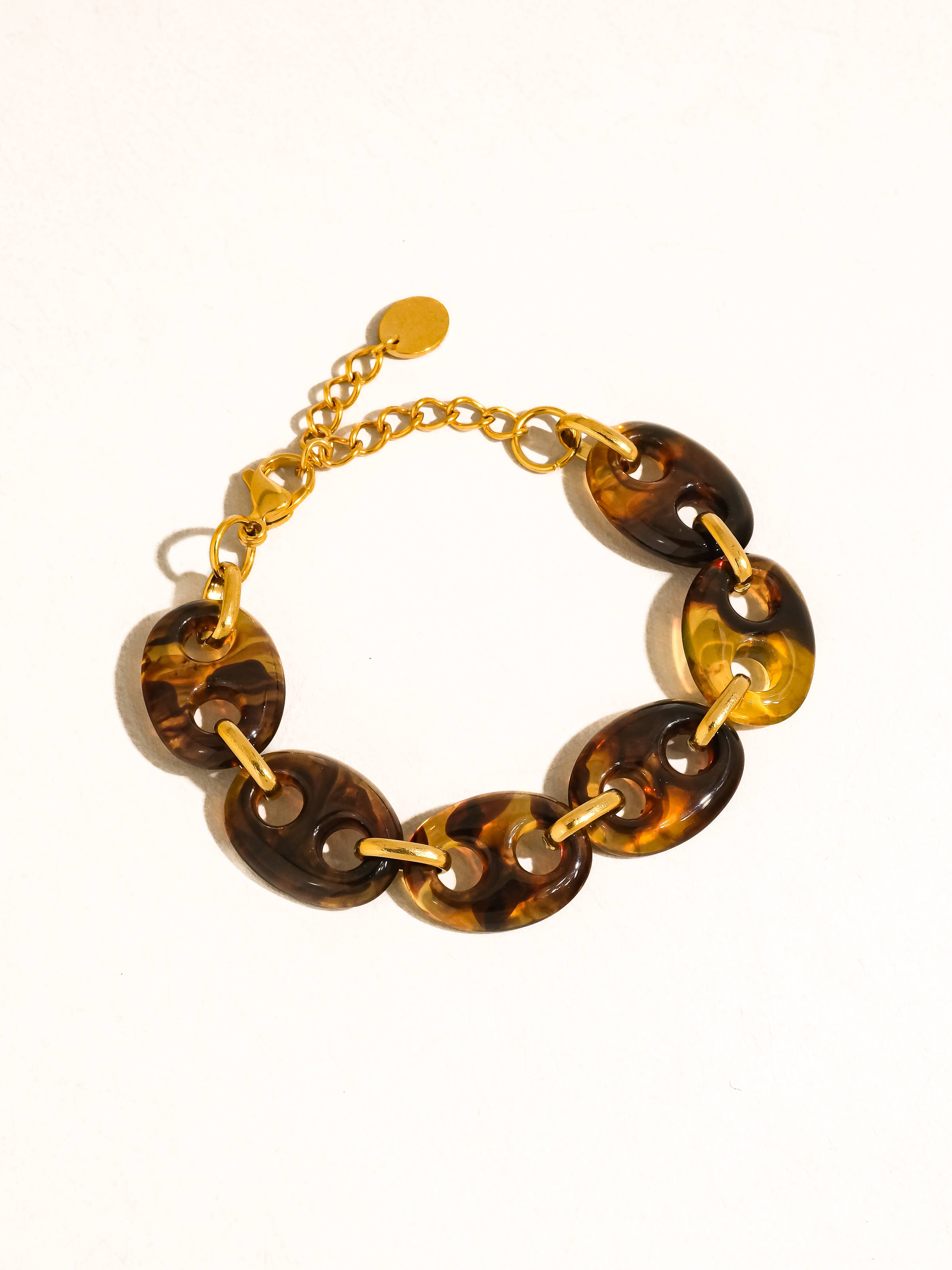Tortoise Mariner Link Bracelet
