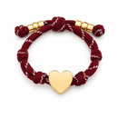 Gameday Heart Rope Bracelet