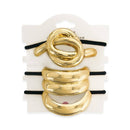 Statement Hair Tie Cuff Set