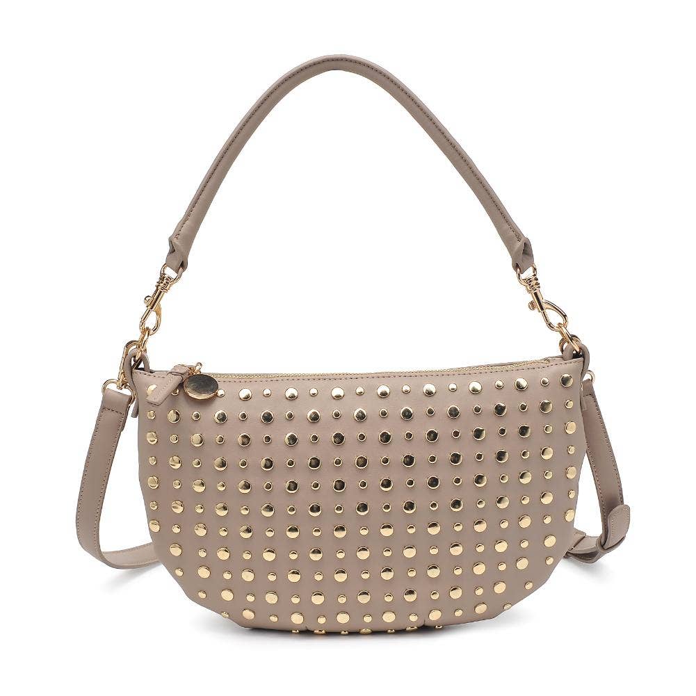 Jordan Studded Shoulder Bag - Crossbody