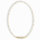 Sonia Gemstone Necklace in Coconut