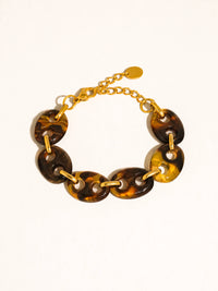 Tortoise Mariner Link Bracelet