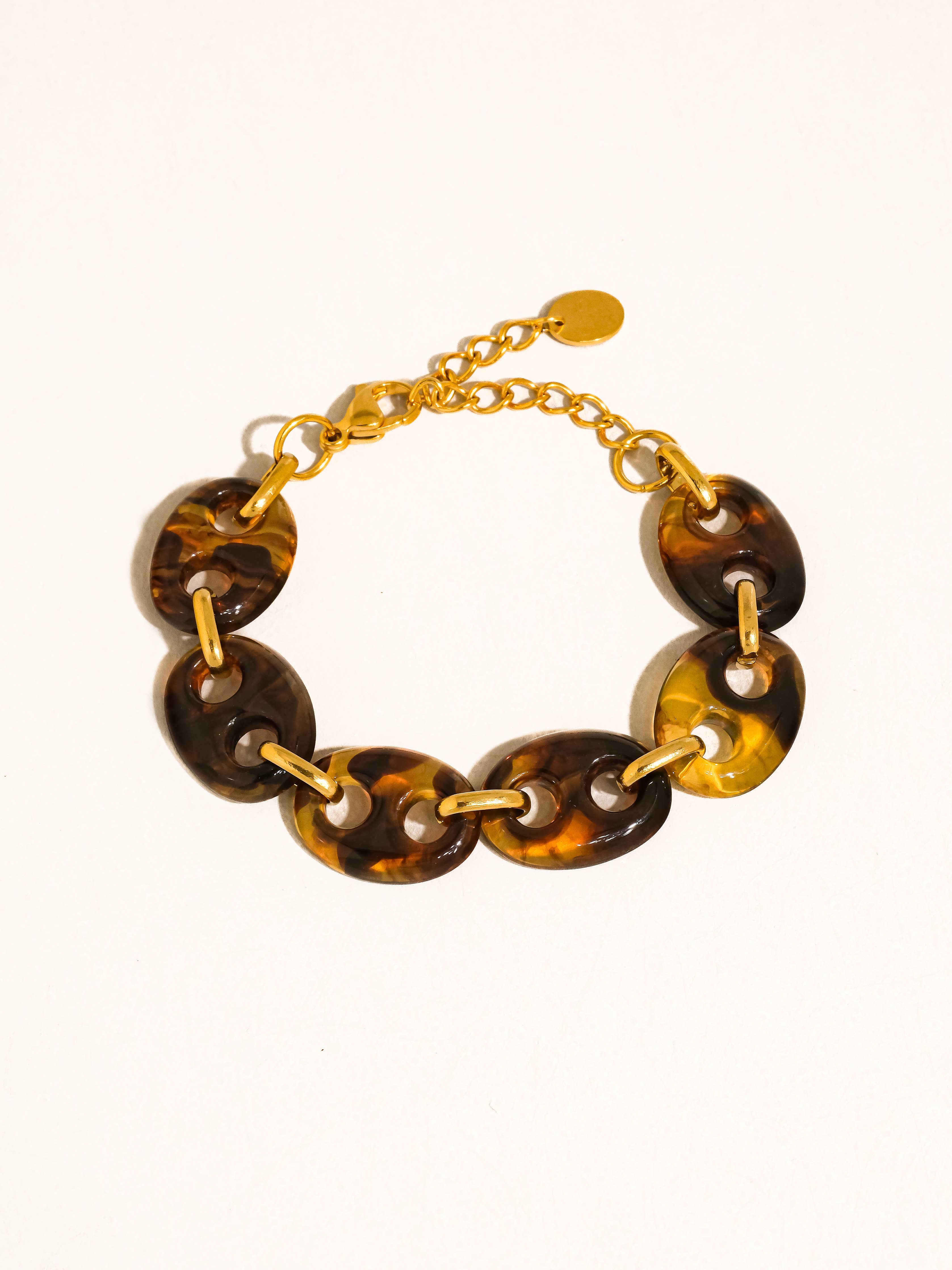 Tortoise Mariner Link Bracelet