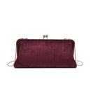 Kristin - Faux Suede Clutch