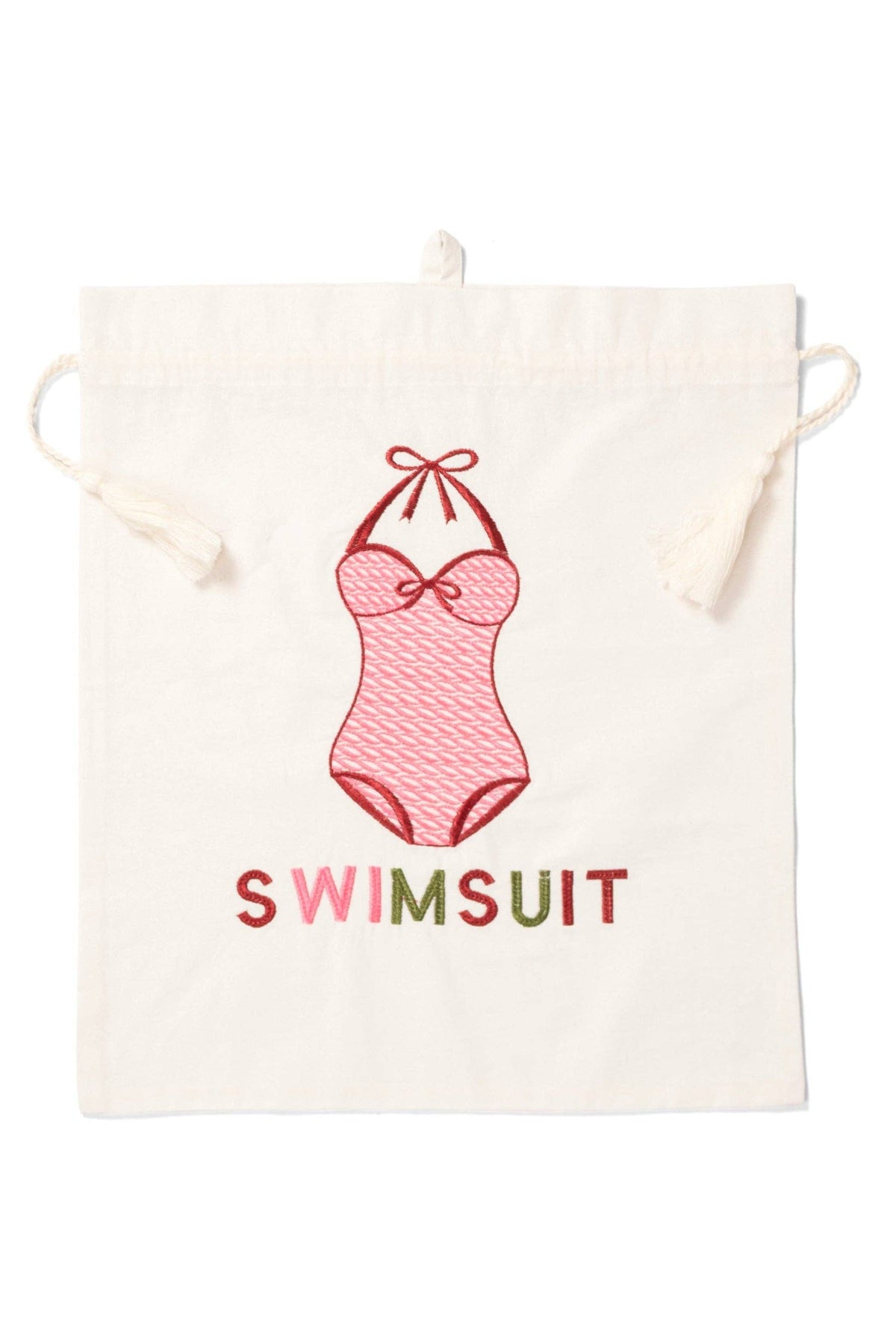 Swimsuit Embroidered Travel Packing Bag