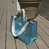 Covered School Tie Fabric Market Bag