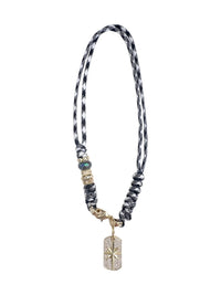 Johnny Black Rope Necklace 