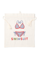 Bikini Embroidered Travel Packing Bag