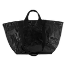 Black Metallic Chelsea Bag