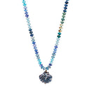 Shell Shaped Ceramic Charm Necklace