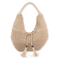 Sun’N’Sand Paper Straw Purse with Bow