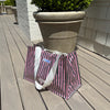 Covered School Tie Fabric Market Bag