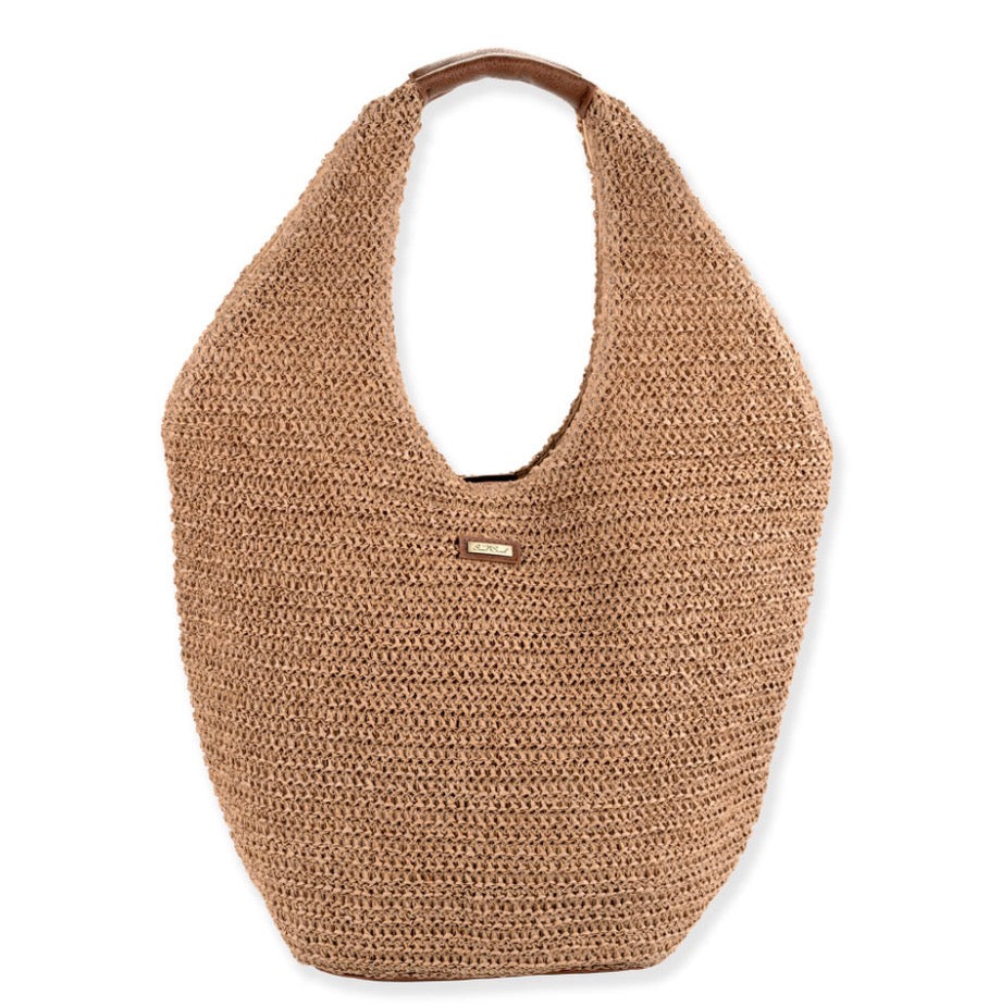 Sun’N’Sand Paper Straw Scoop Tote