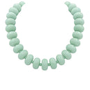 Rondelle Bead Necklace in Mint
