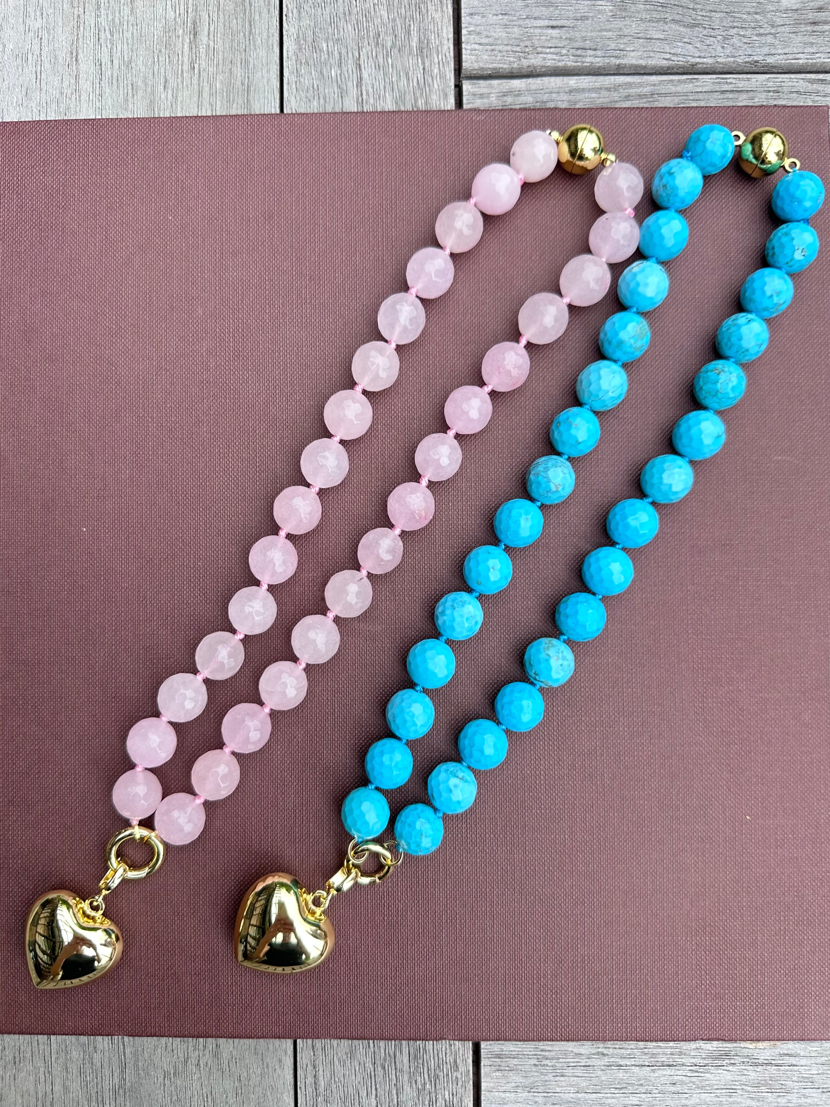 Bon Bon Necklace with Heart Charm