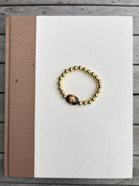 Tiger Eye Gemstone Beaded Bracelet
