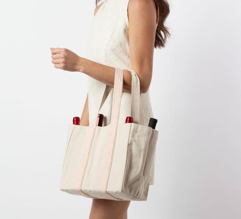 Custom Canvas Wine Carrier