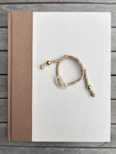 Pearl Marbled Link Cord Bracelet