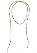 Tenley Pearl Wrap Necklace