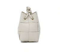 Mini Leather Bucket Bag