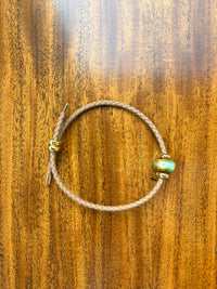 Colorful Cord Bead Bracelet