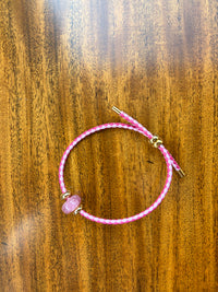 Colorful Cord Bead Bracelet