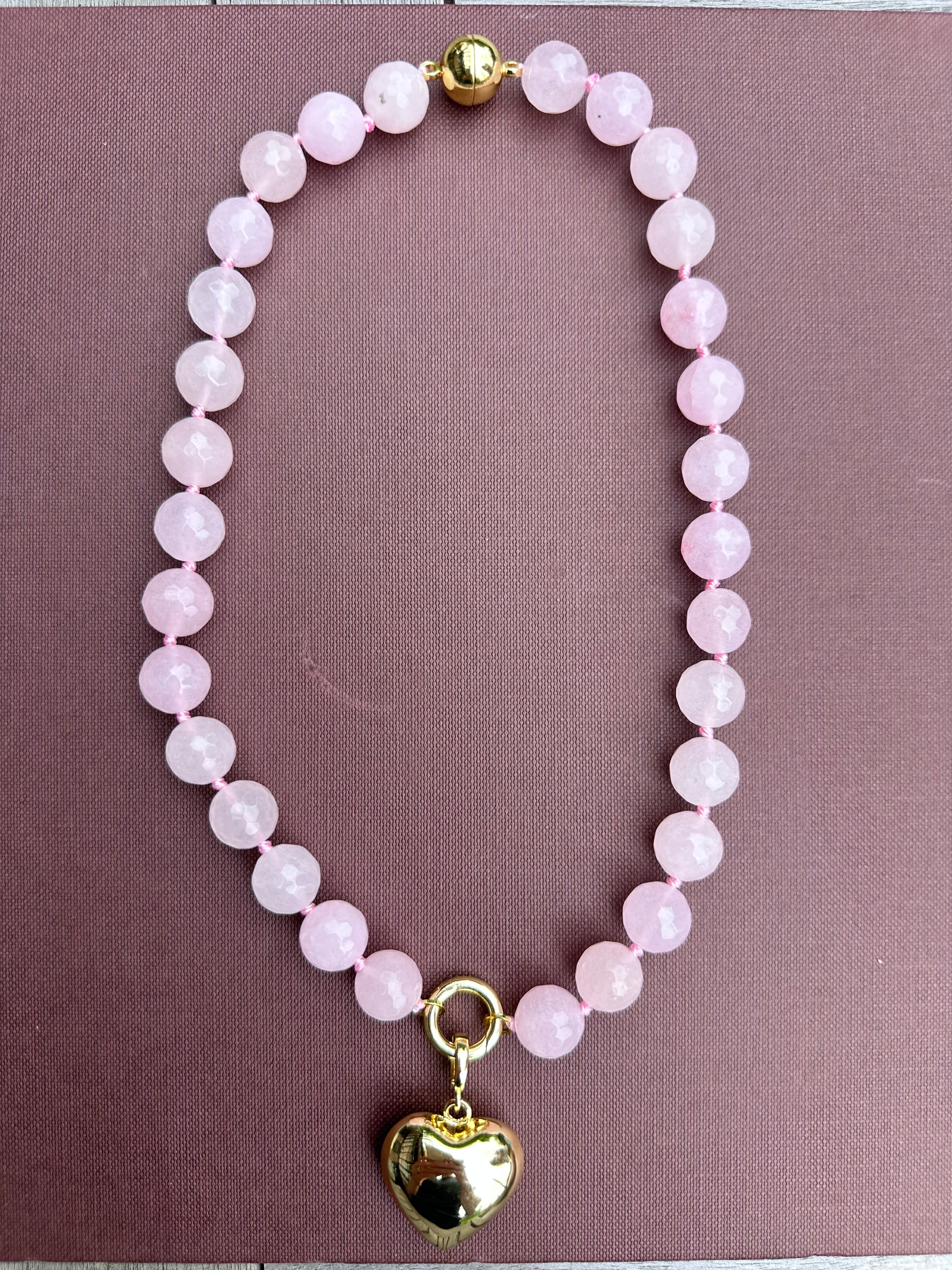 Bon Bon Necklace with Heart Charm