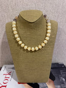 Bead and Disc Necklace