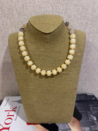 Bead and Disc Necklace