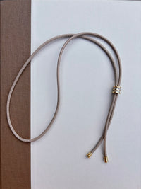 Vegan Leather Lariat