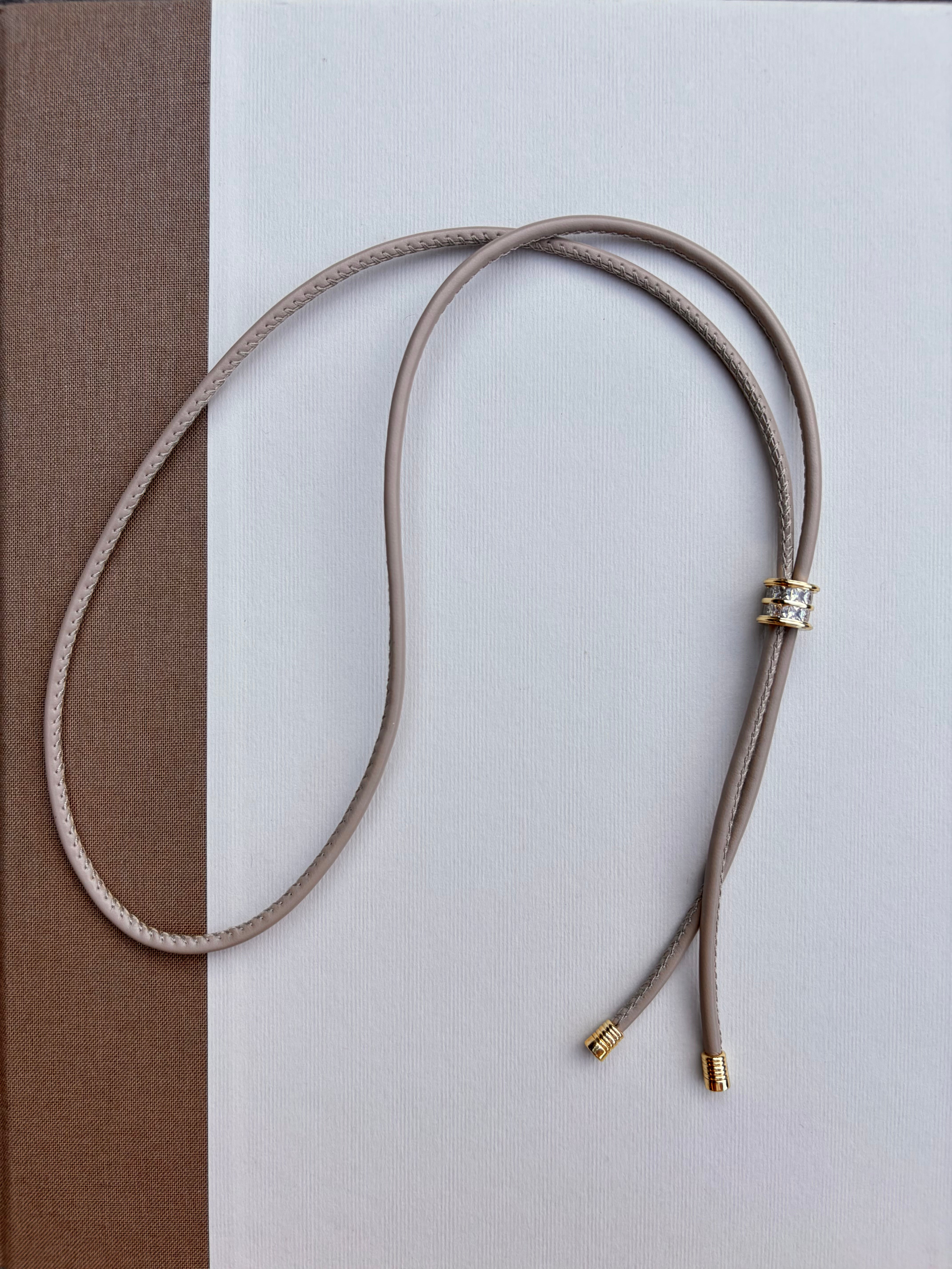Vegan Leather Lariat