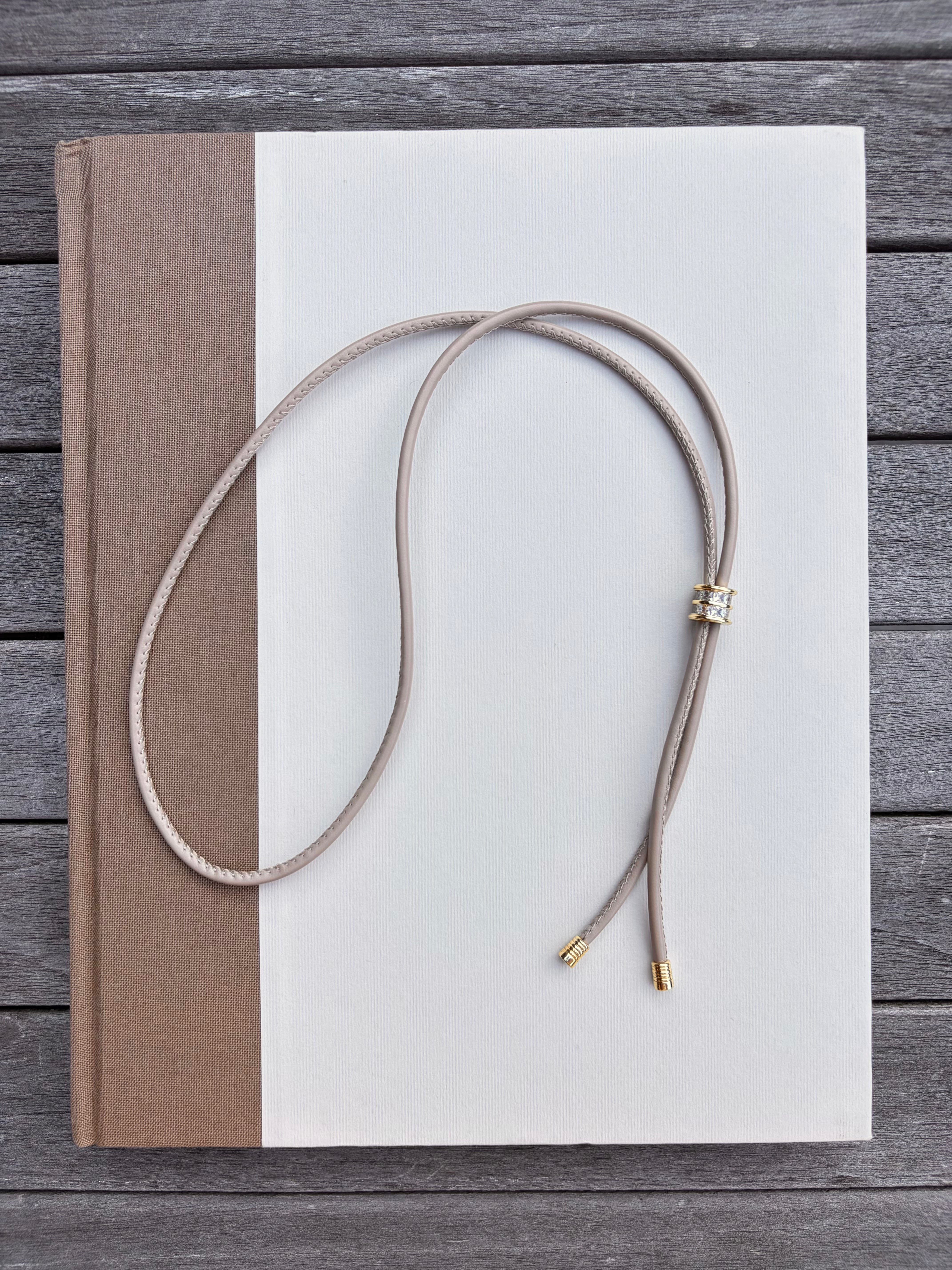 Vegan Leather Lariat